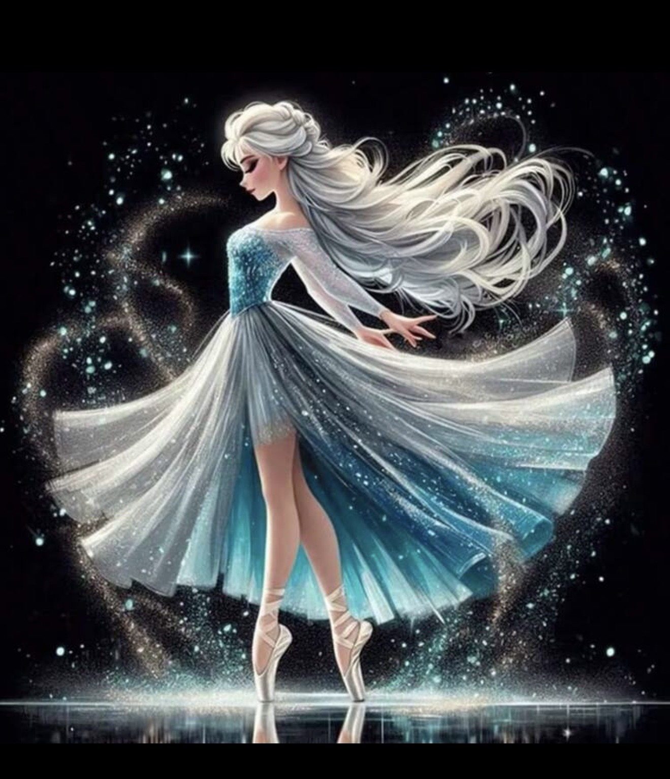 Elsa Inspired 5D Diamond Art — 30cm x 30cm