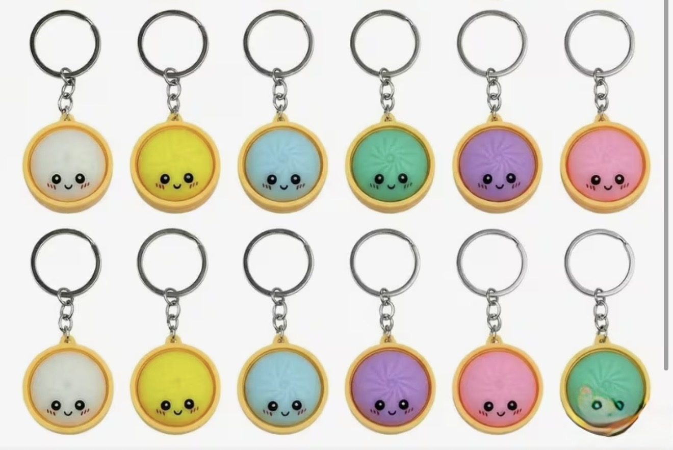 Mini Dumpling Keychains
