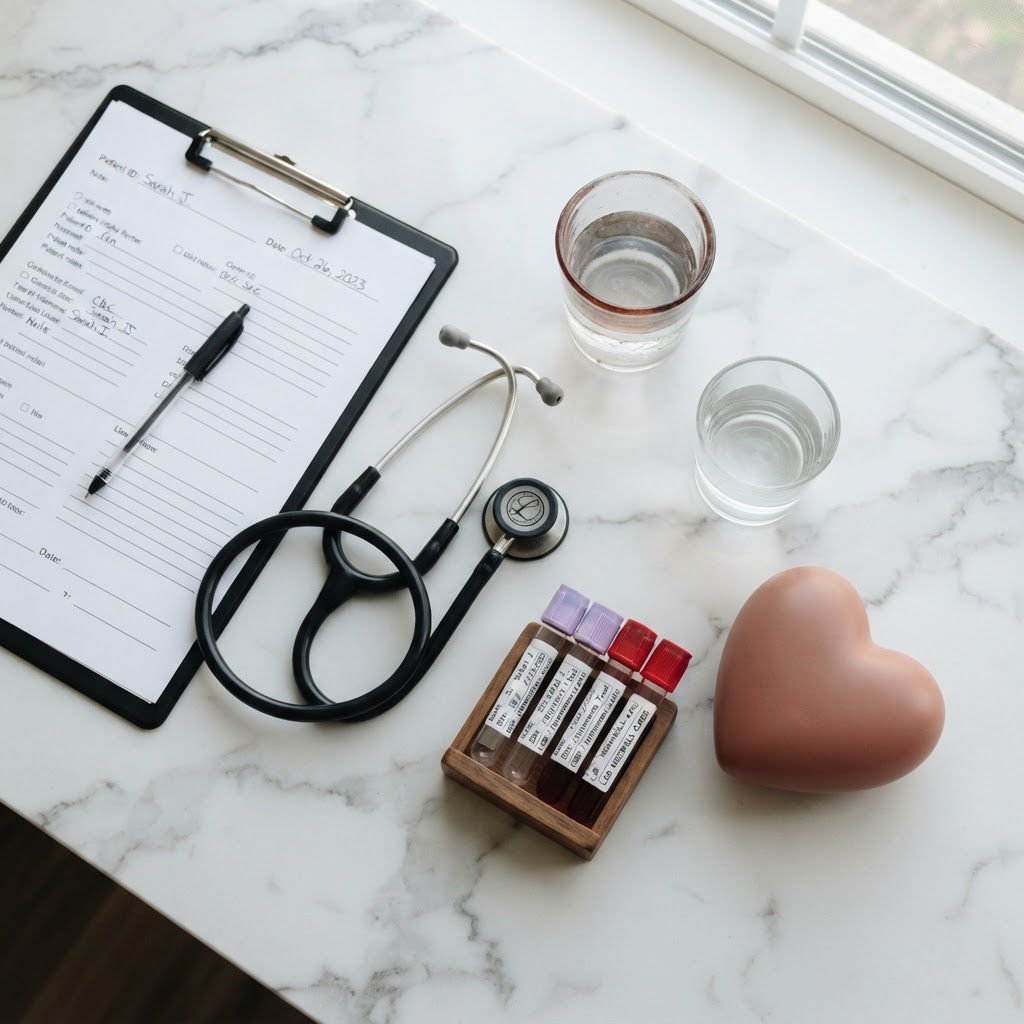 Medical evaluation tools representing physician-guided sexual health care