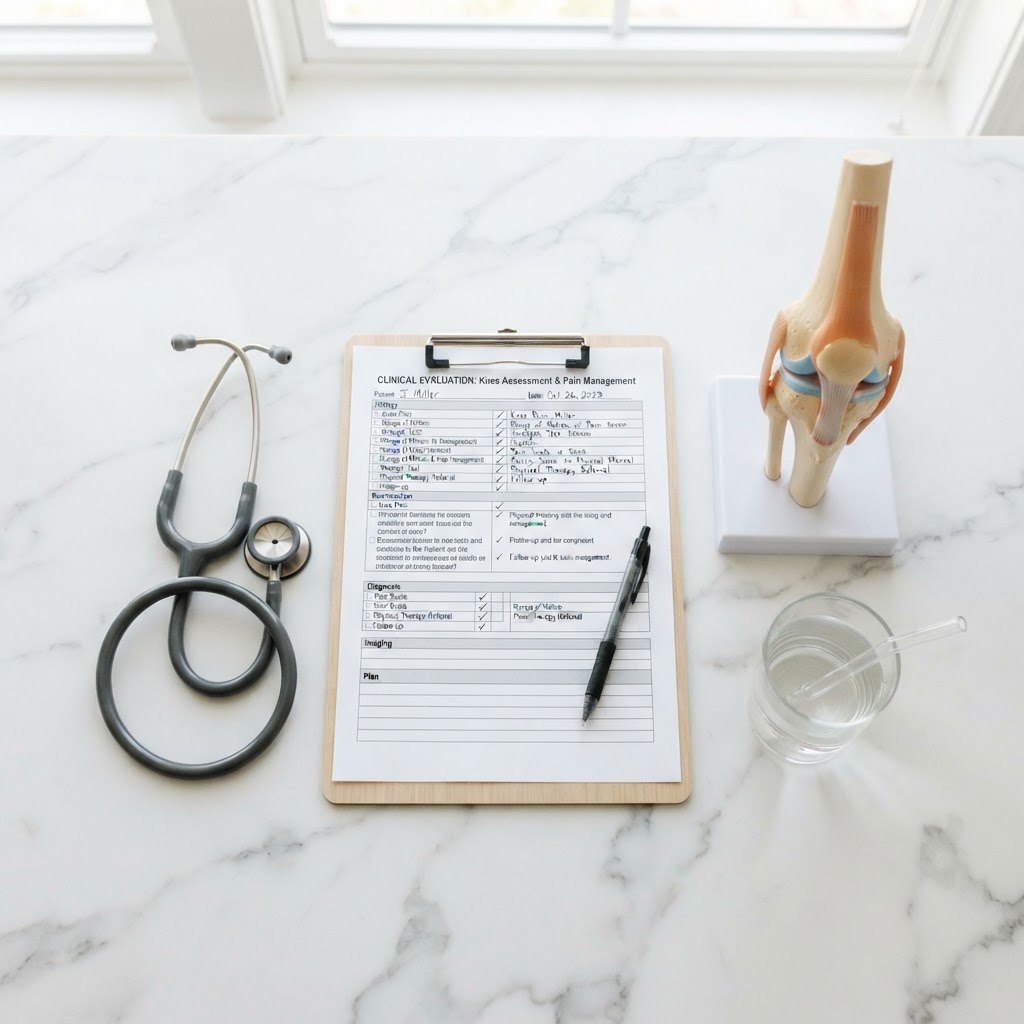 Medical evaluation tools representing physician-guided pain care