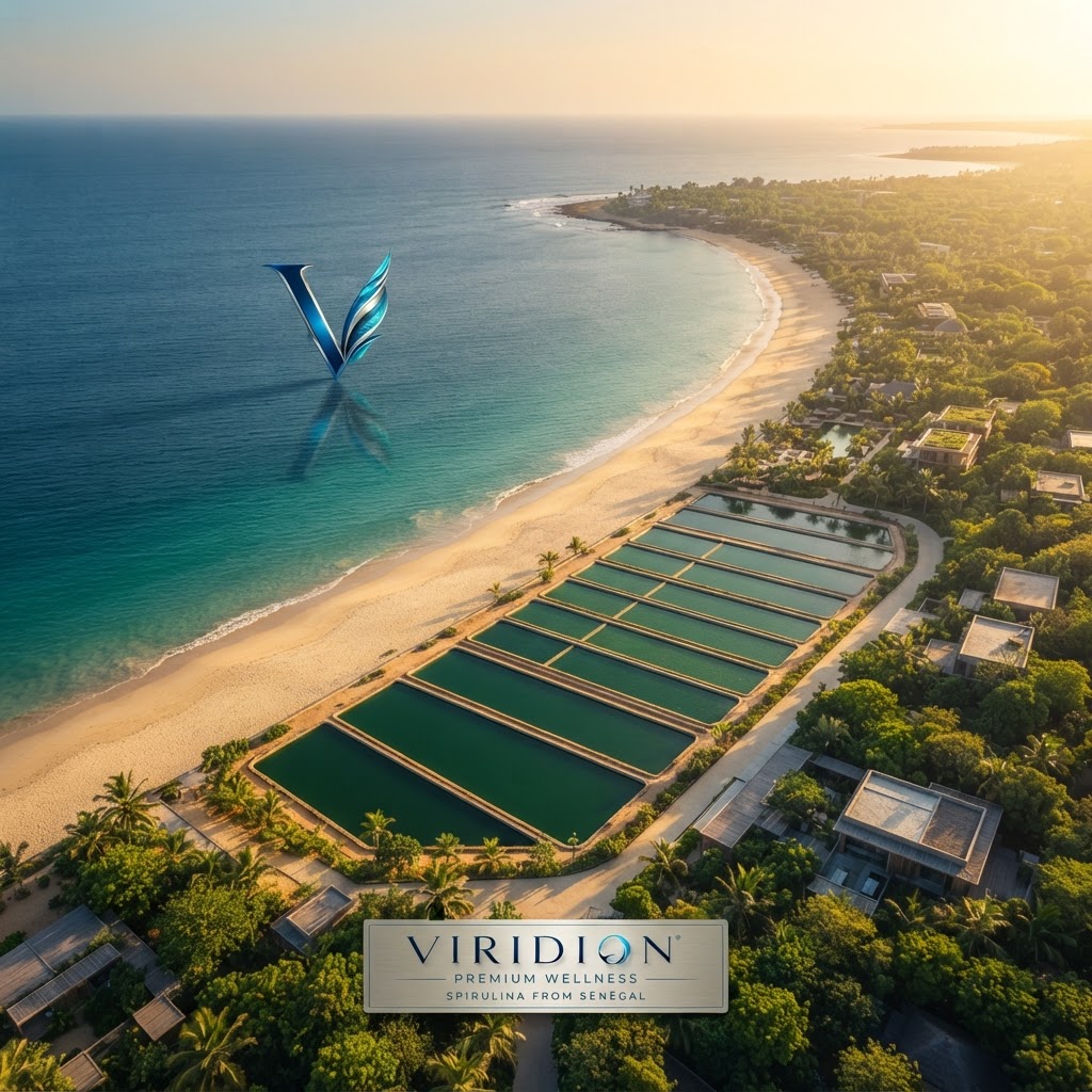 Viridion spirulina on the Senegalese coastline