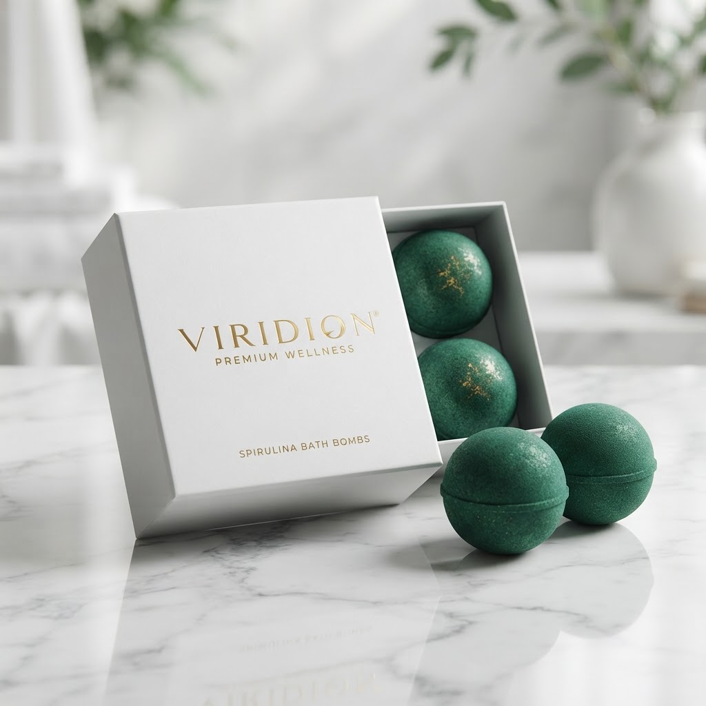 Spirulina Bath Bombs
