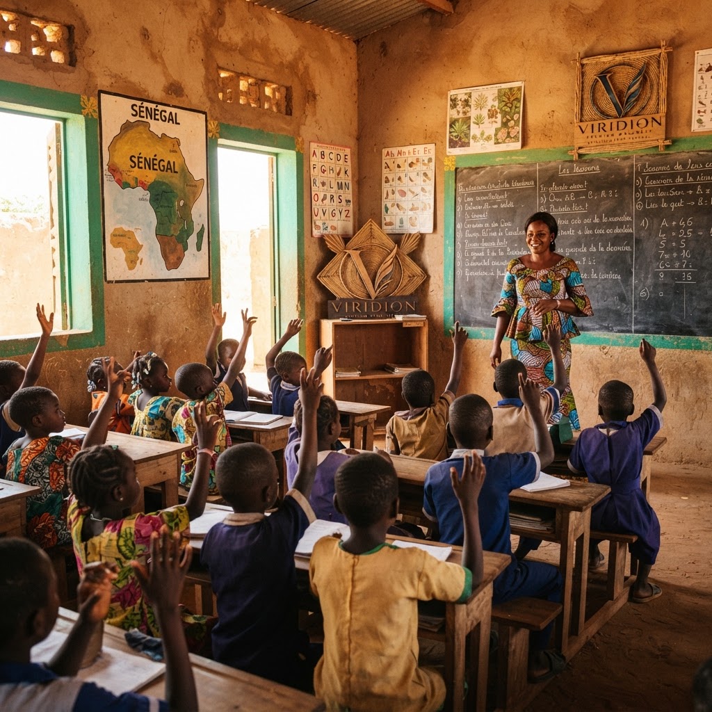 Children in classroom