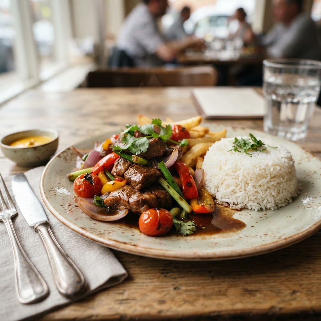 Saltado de Cerdo