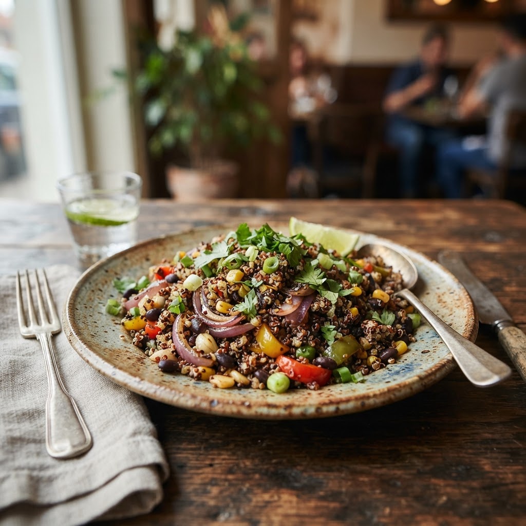 Quinoa al wok