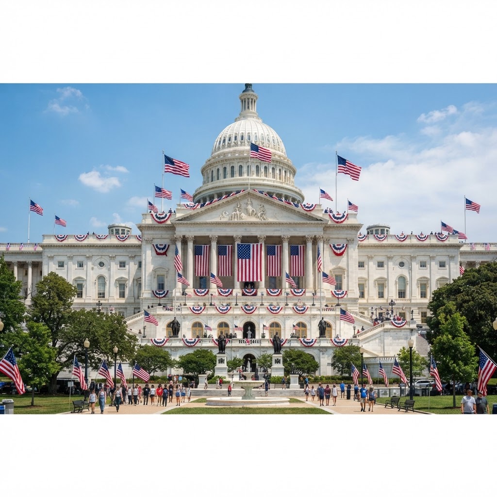 America's 250th anniversary celebrations in Washington DC