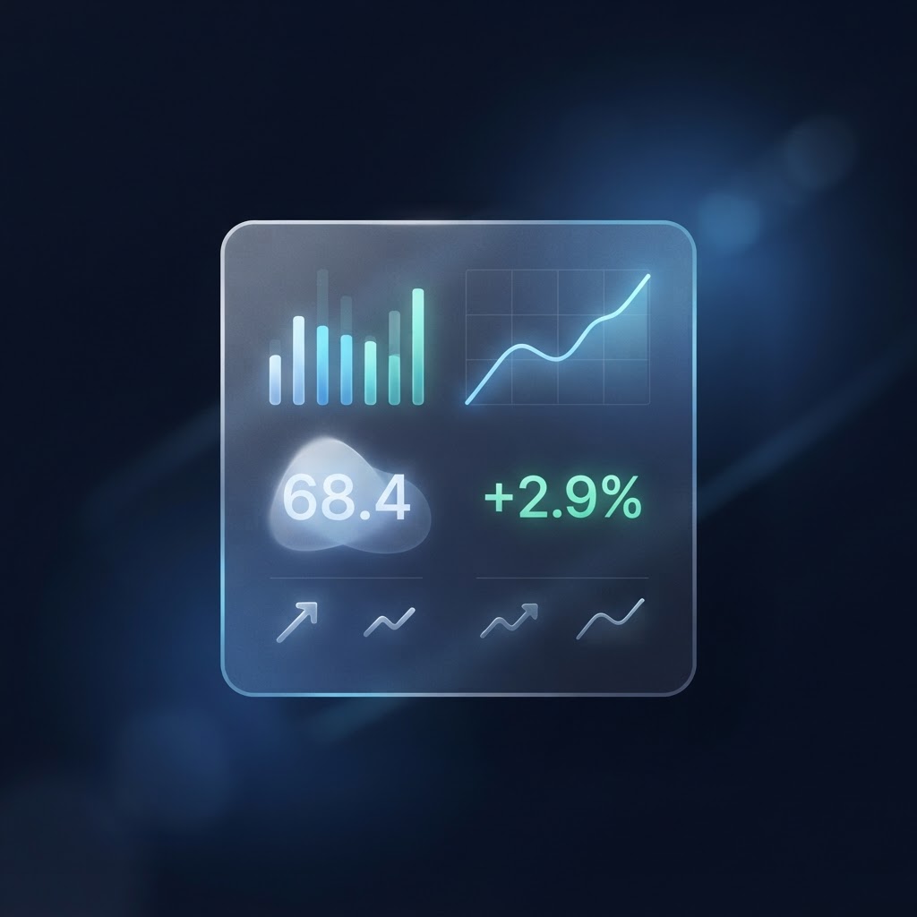 Analytics dashboard with charts