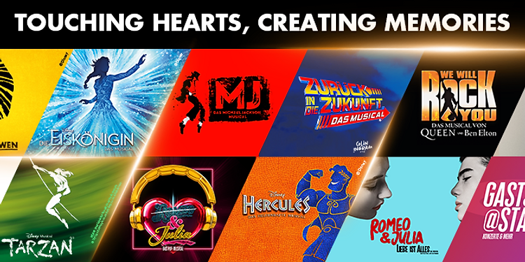 A mosaic of Broadway and music theatre shows