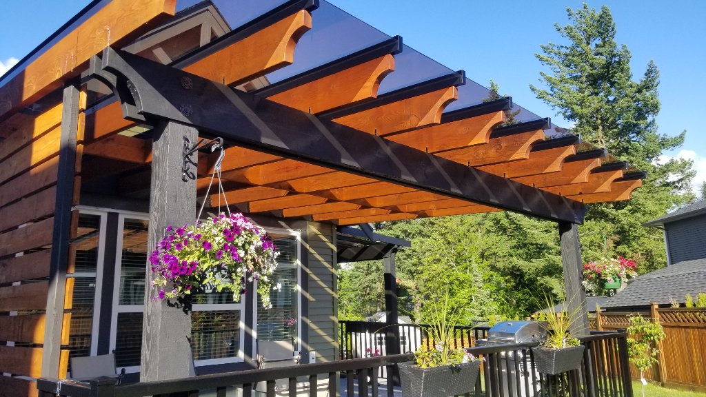 CUSTOM COVERED PERGOLA