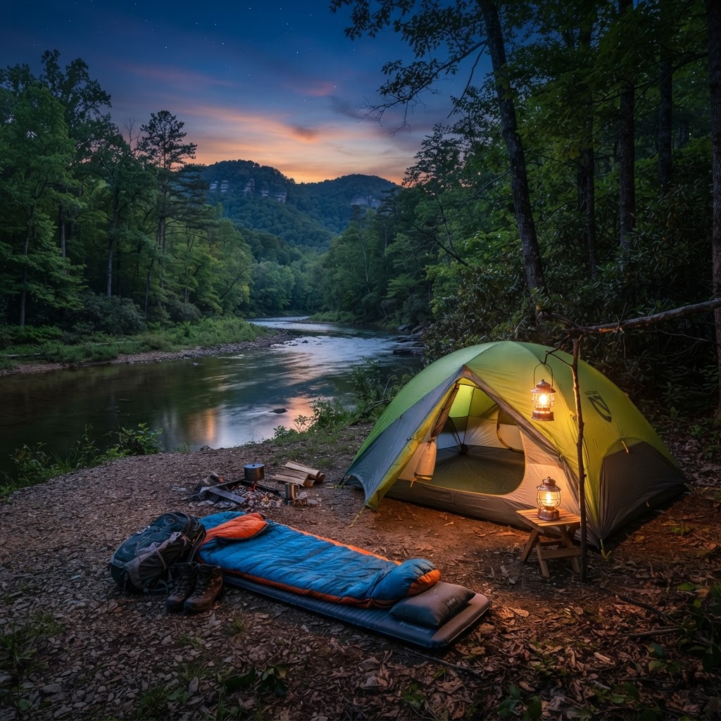 4-Person Waterproof Camping Tent