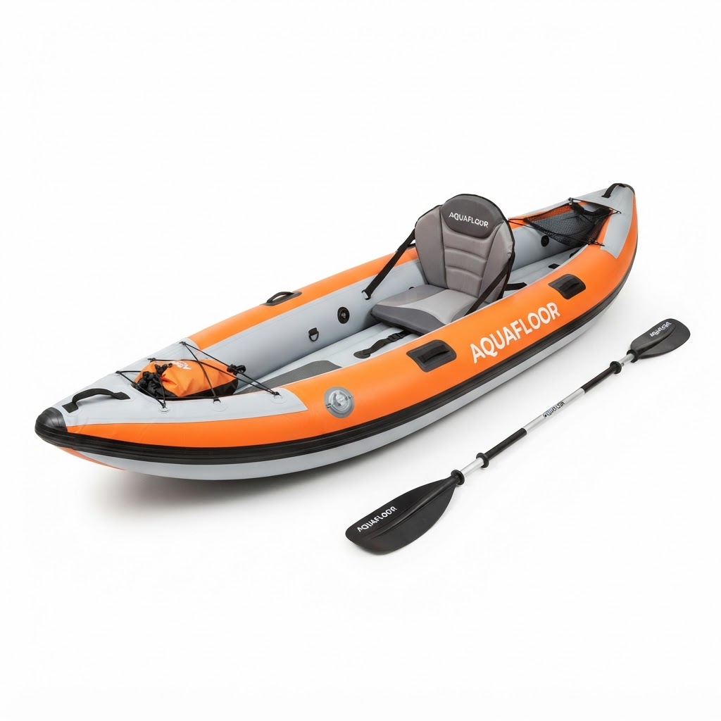 Inflatable Kayak Set with Paddle & Pump