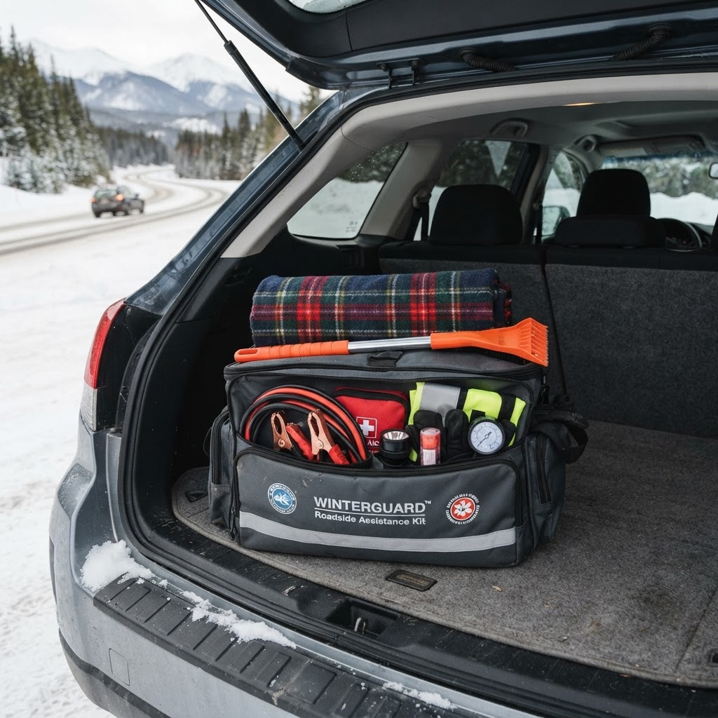 Ice Melt, Snow Shovel & Ice Scraper Set