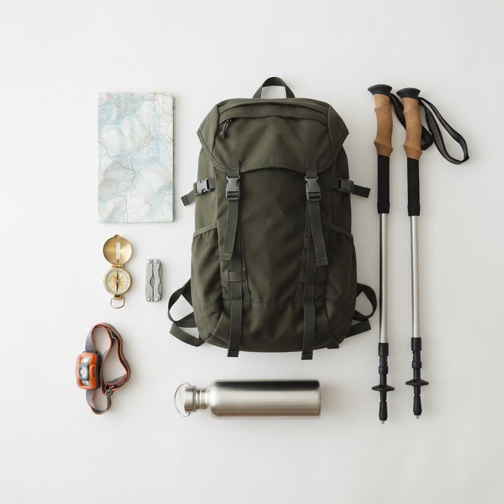 Hiking Trekking Poles, Collapsible