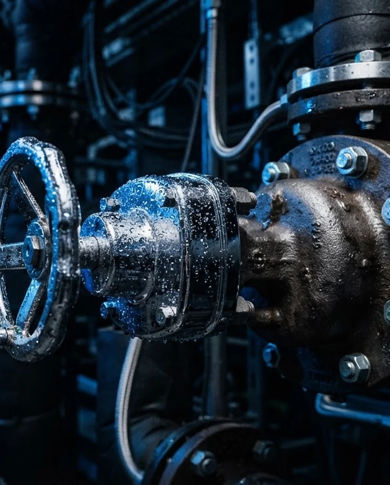 Industrial valve background