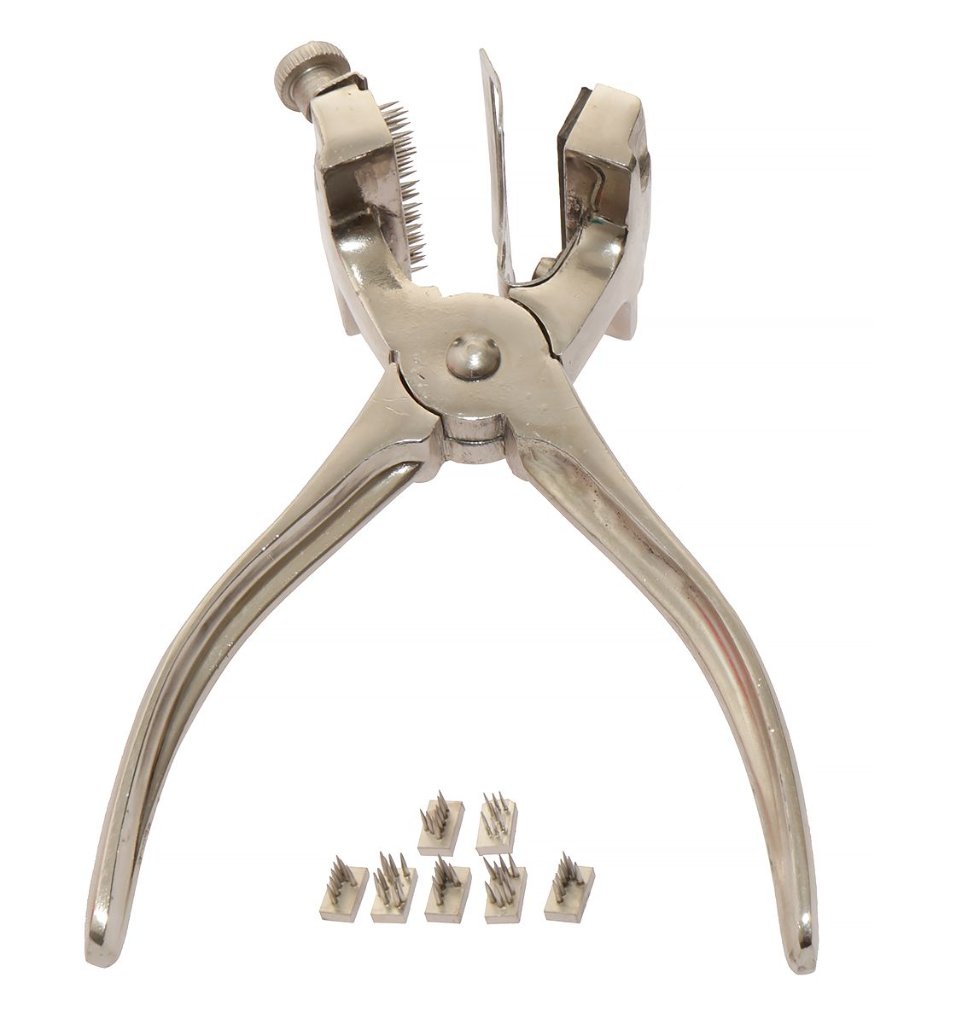 Livestock Tattoo Plier with Digit Sets