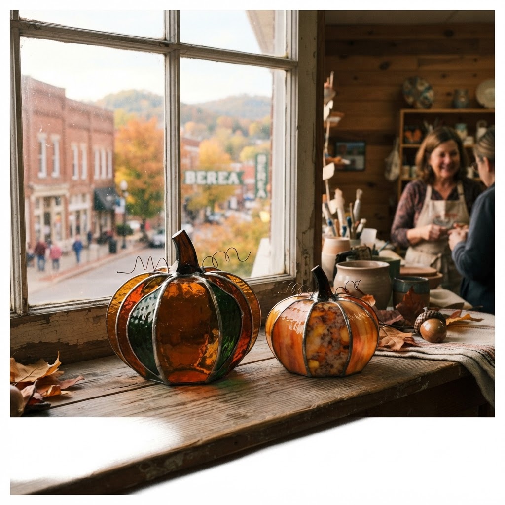 Stained Glass 3D Pumpkins with Nikki Noel