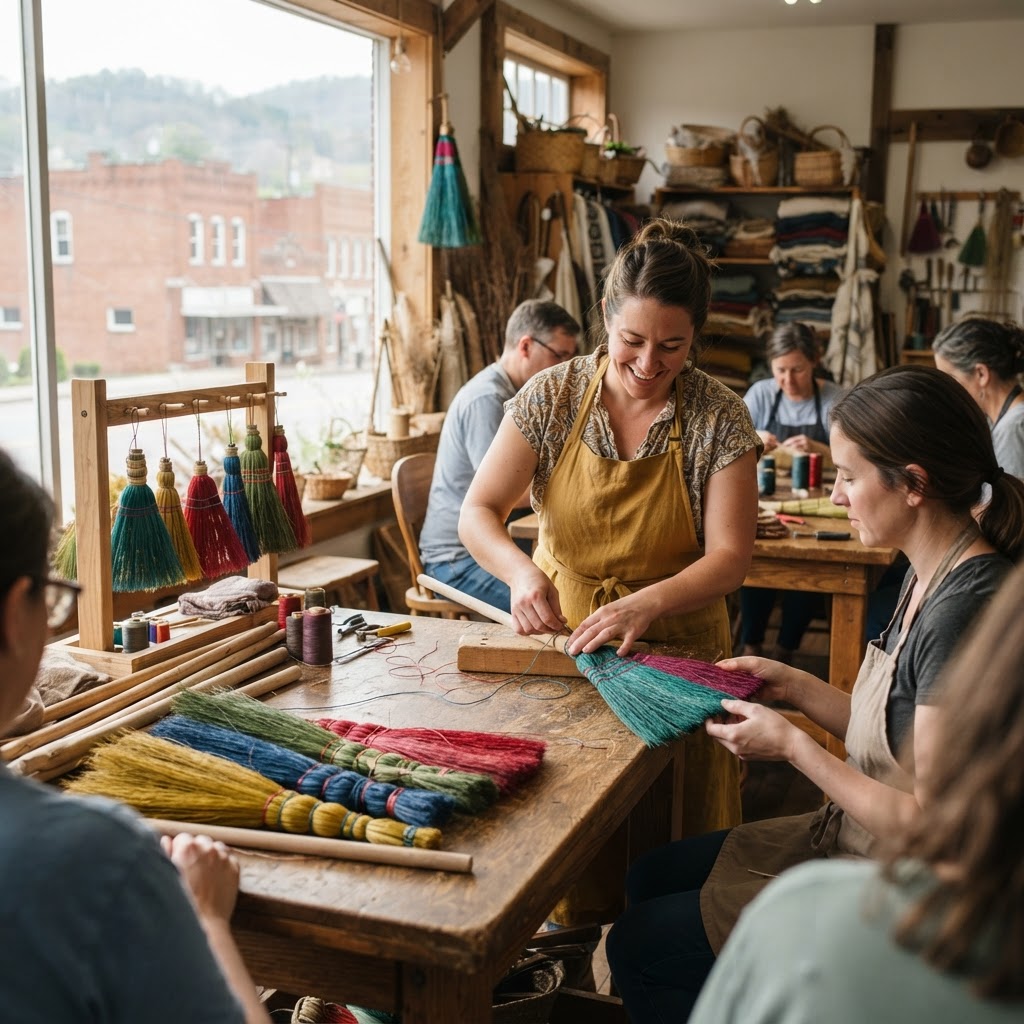 Small Sweeps, A Colorful Approach to Brooms with Amanda Lee Lazorchack