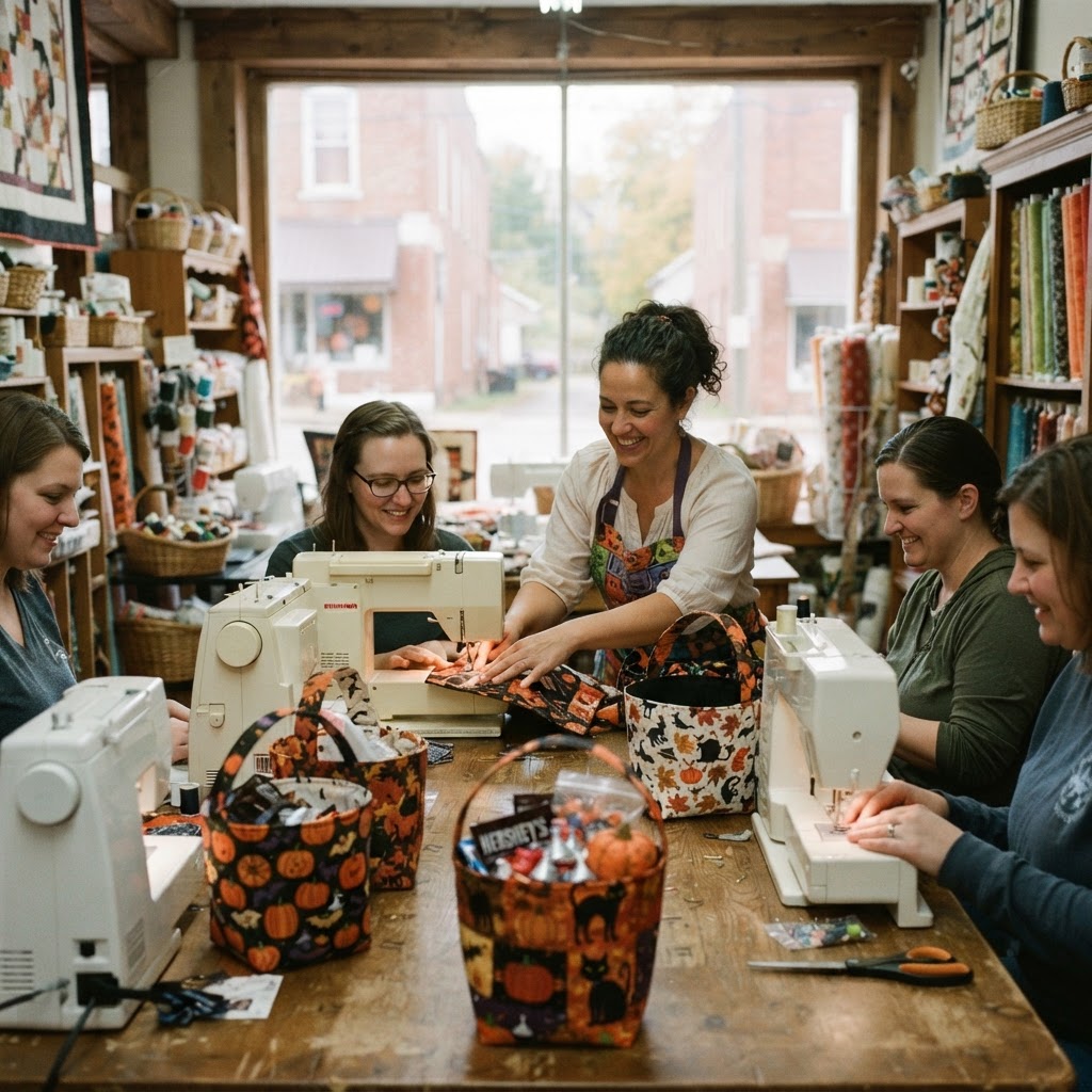 Sew a Trick or Treat Bucket with Rebekah Johnson