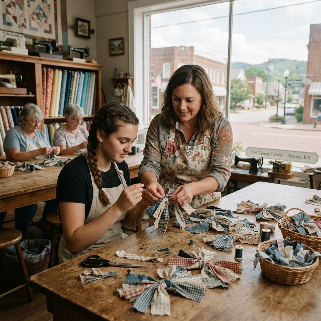 Sew a Rag Bow with Rebekah Johnson