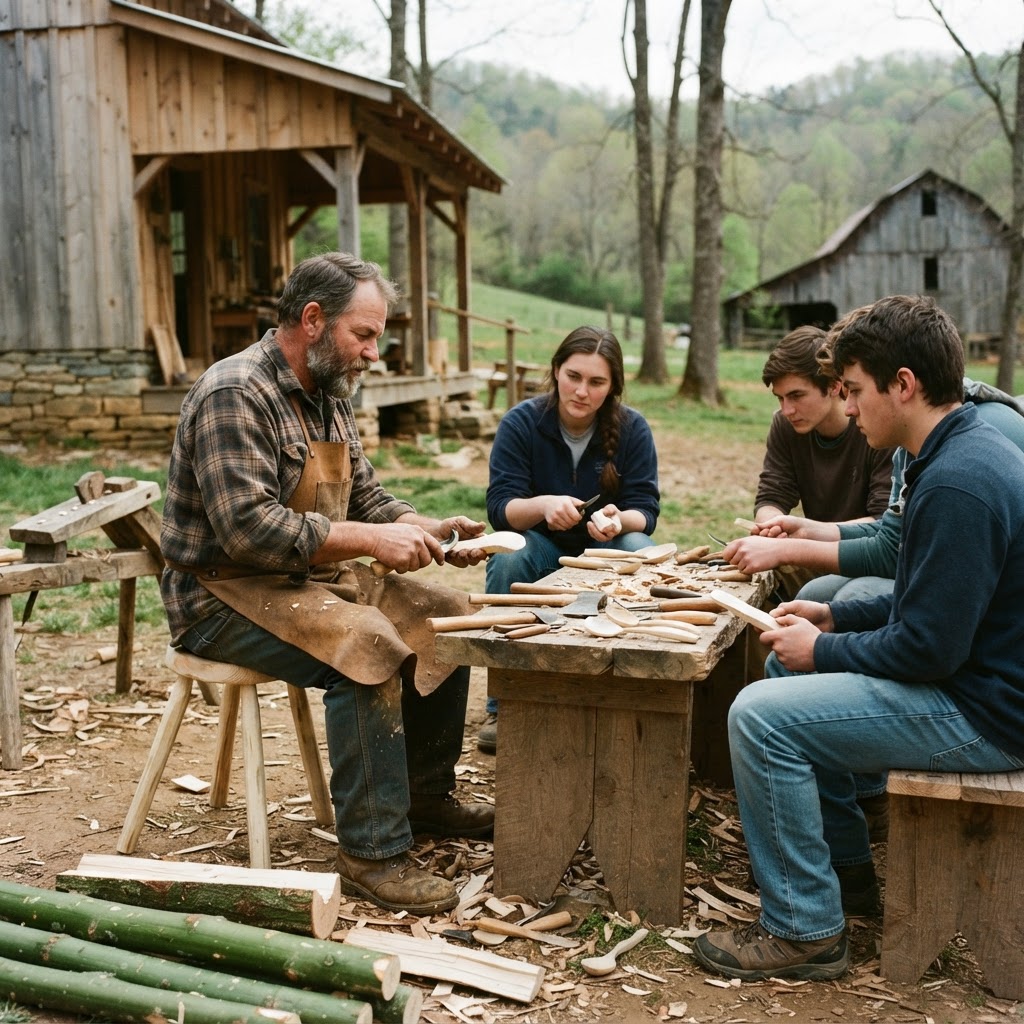 Greenwood Spoon Carving with Charles Thompson