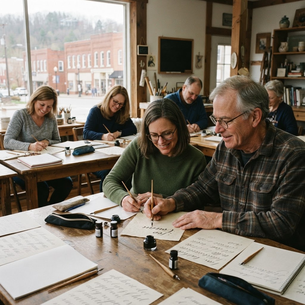 Writing Calligraphically with Bob Berger
