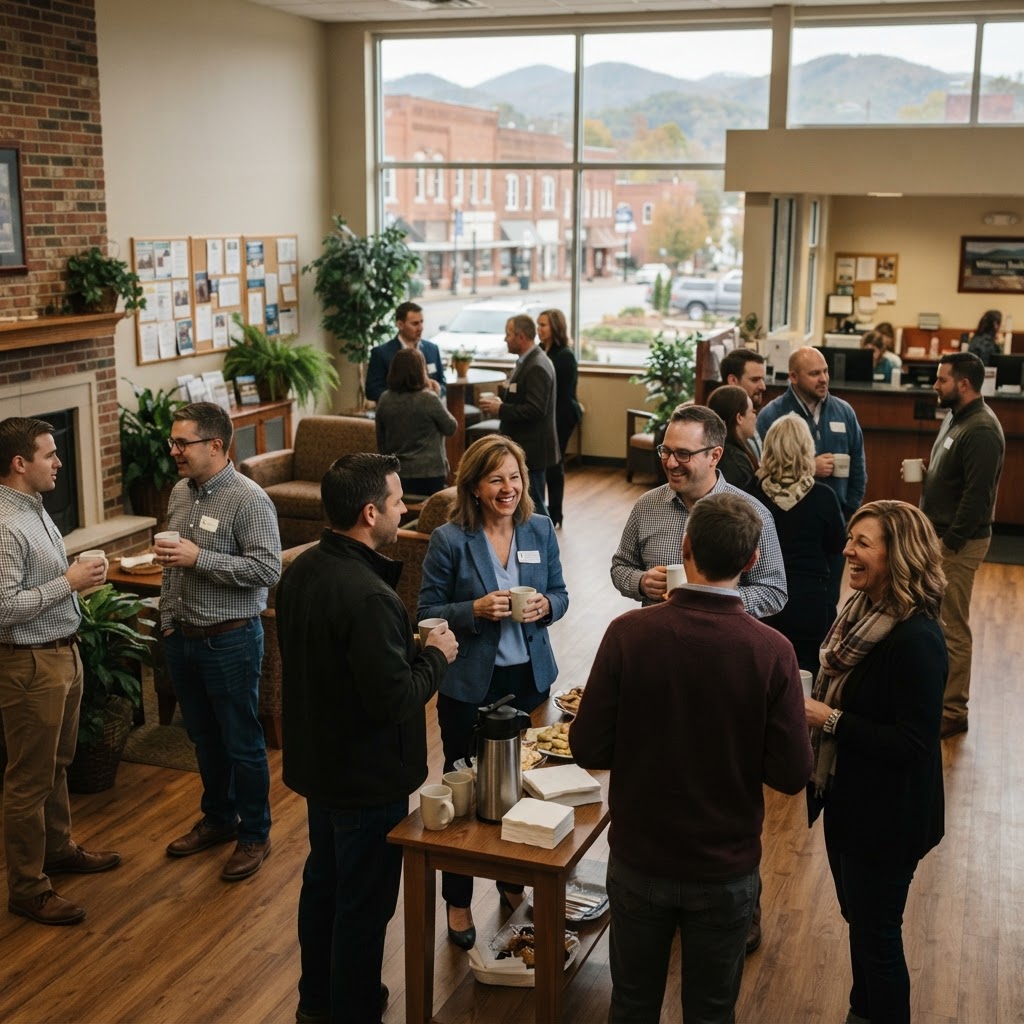 Coffee & Conversation - Whitaker Bank