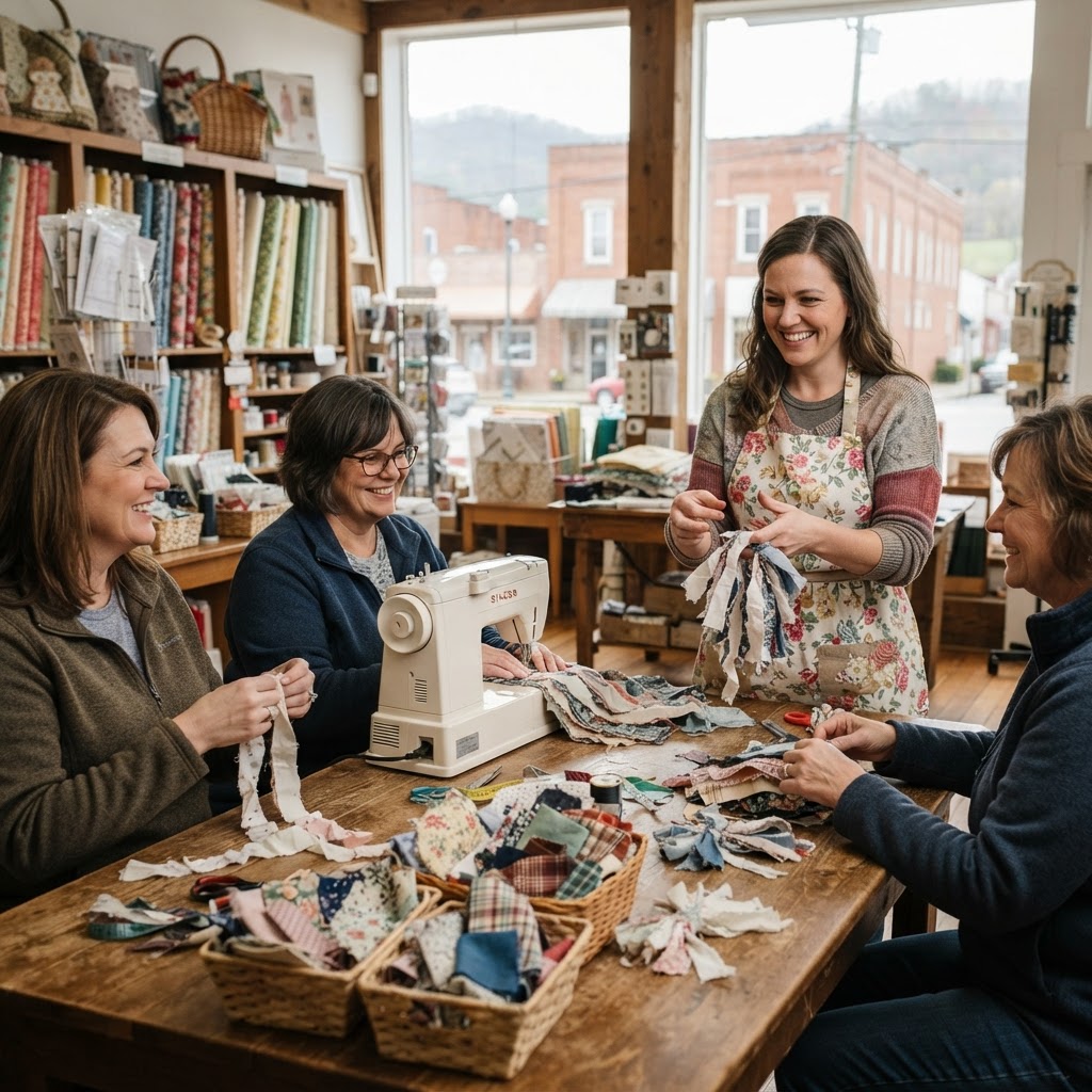 Sew a Rag Bow with Rebekah Johnson