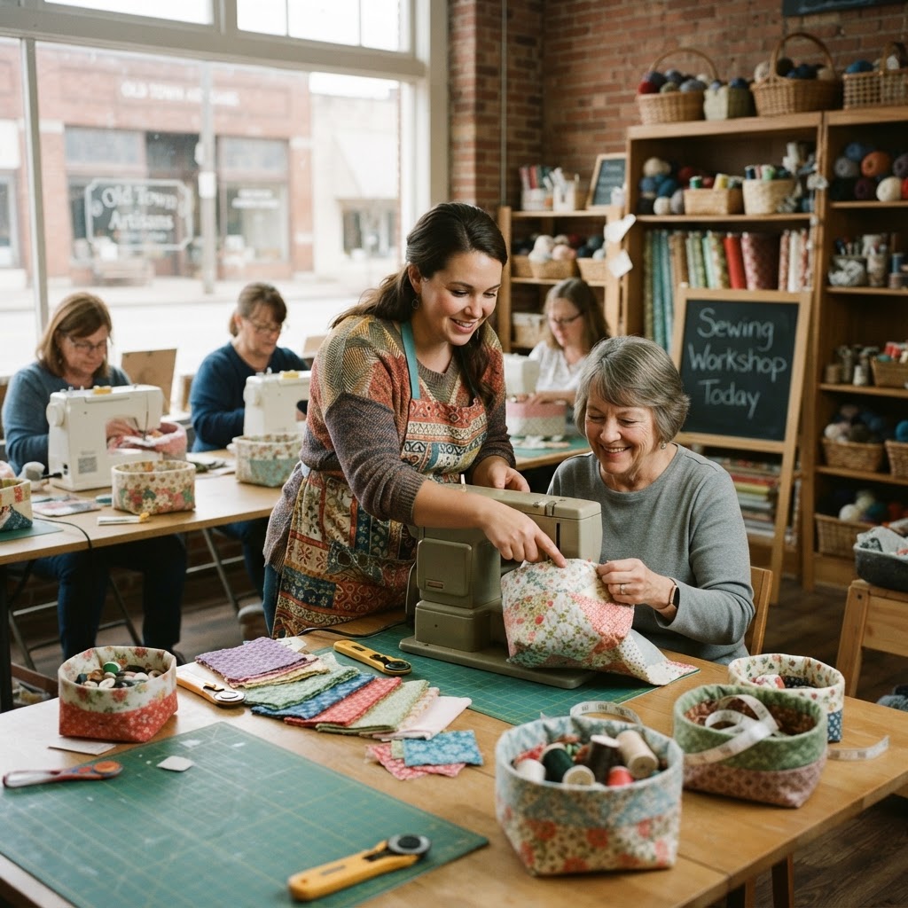 Sew a Fabric Basket with Rebekah Johnson