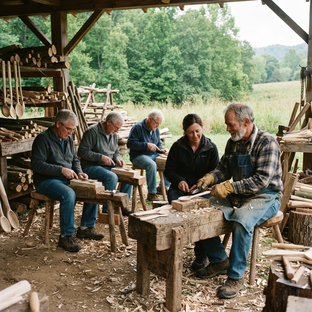 Greenwood Spoon Carving with Charles Thompson