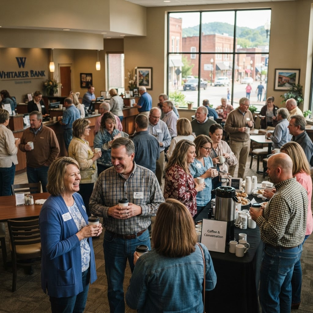 Coffee & Conversation - Whitaker Bank