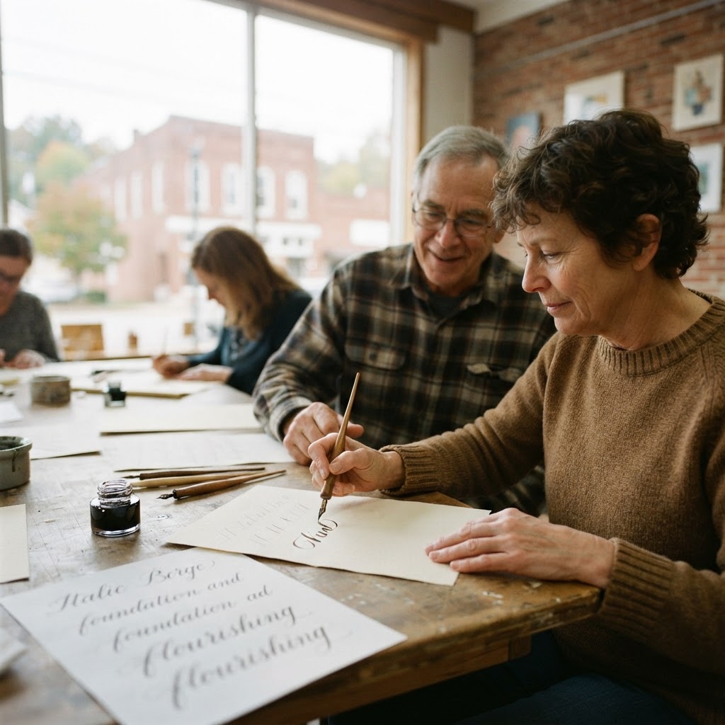 Writing Calligraphically with Bob Berger