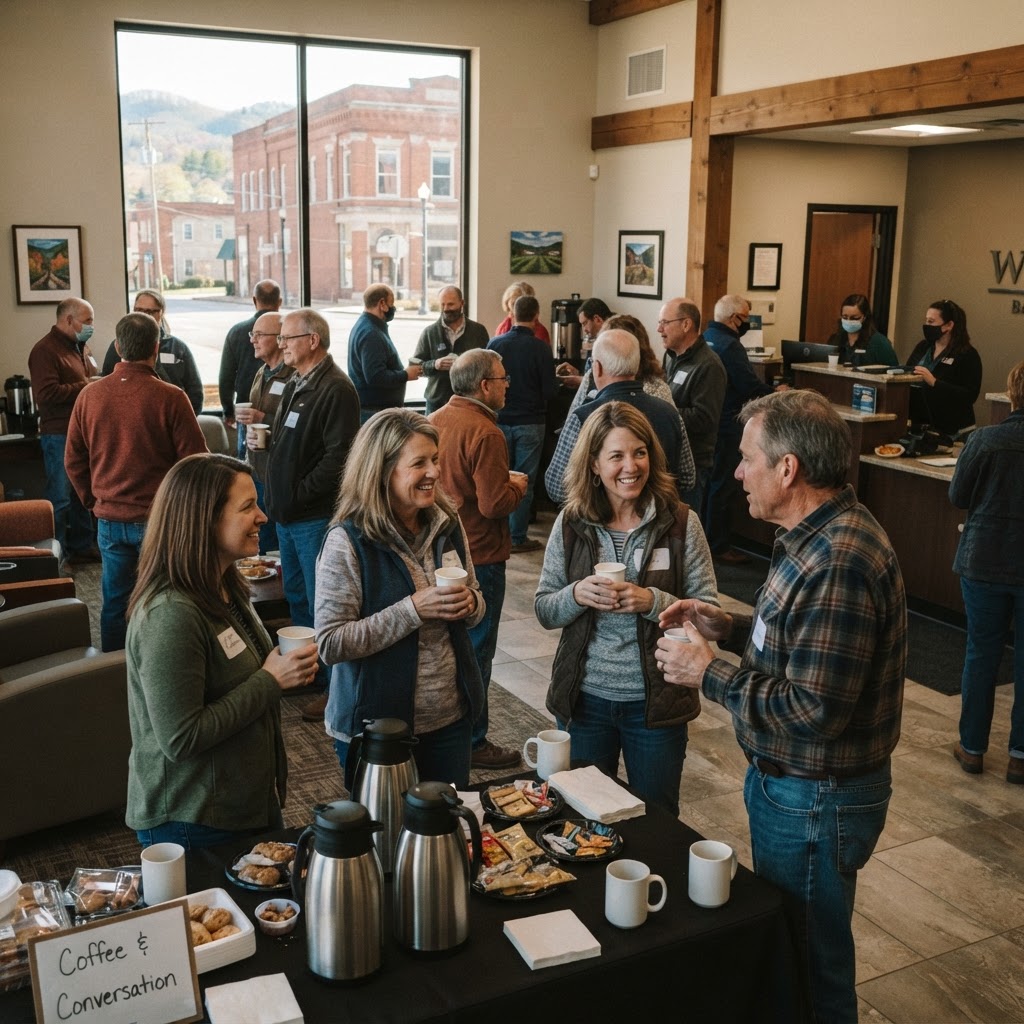 Coffee & Conversation - Whitaker Bank