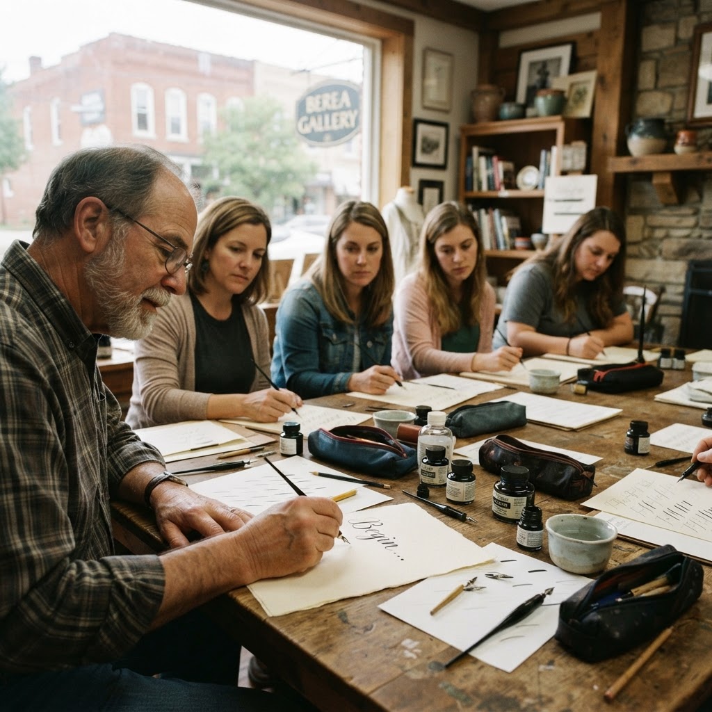 Writing Calligraphically with Bob Berger