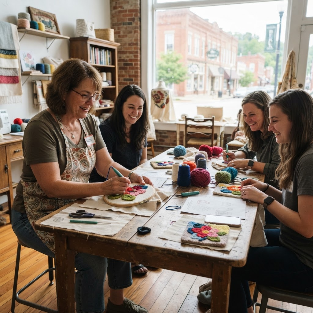 Beginner Punch Rug with Beth Johnson