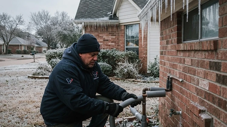 How To Prepare For Potential Winter Freeze - A&A GenPro Houston