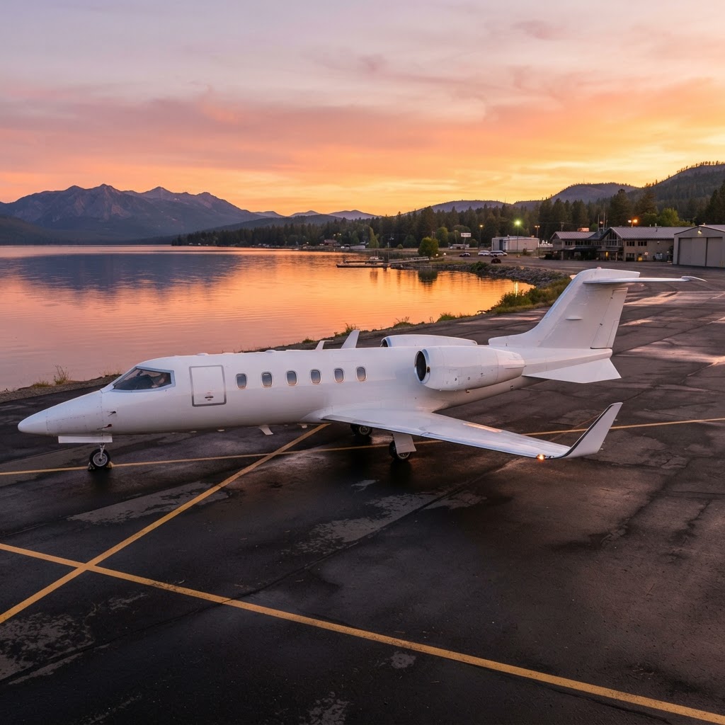 Learjet 45 — Super Light Jet for private jet charter
