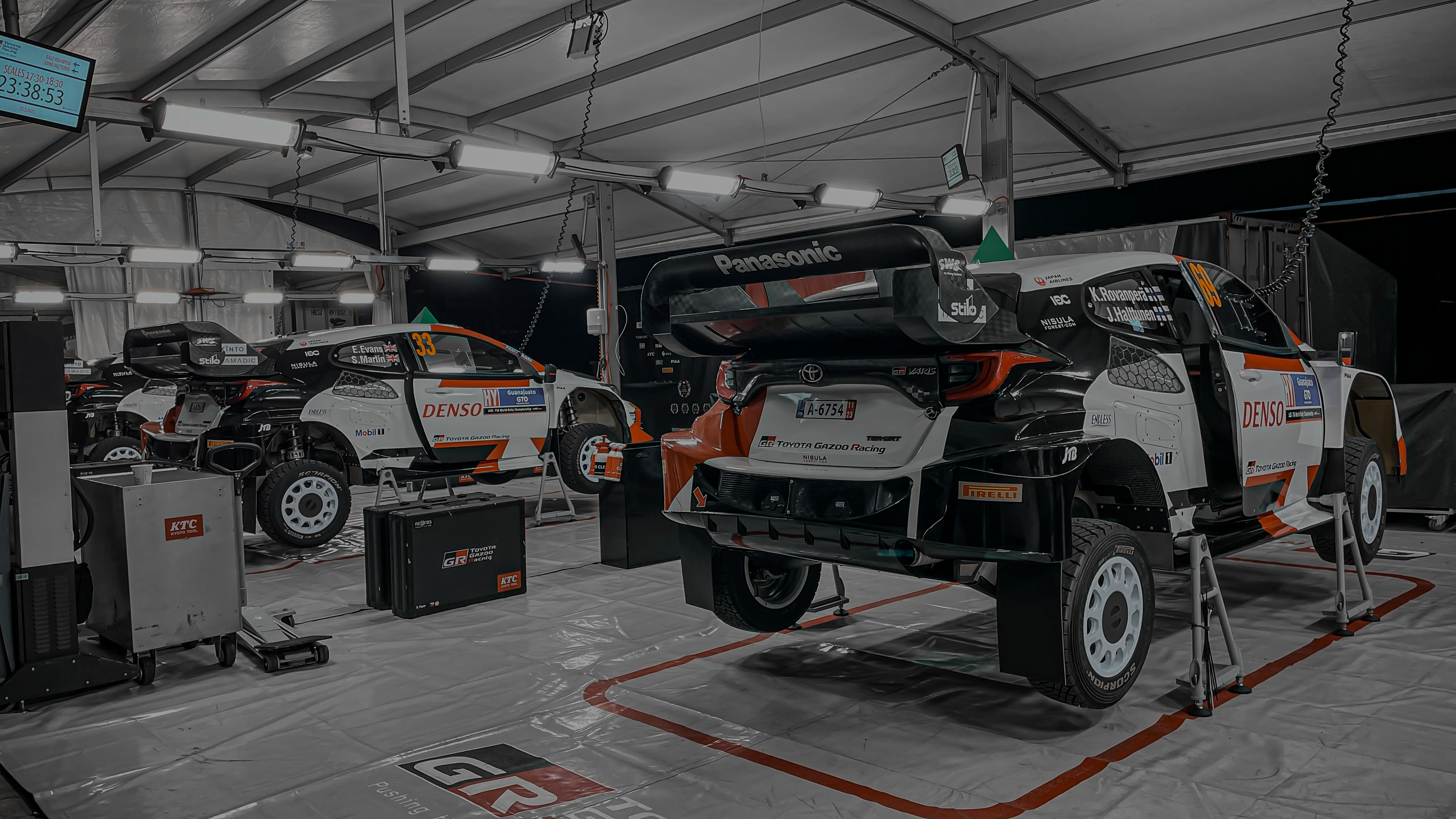 Autos de carreras Grupo Hertz