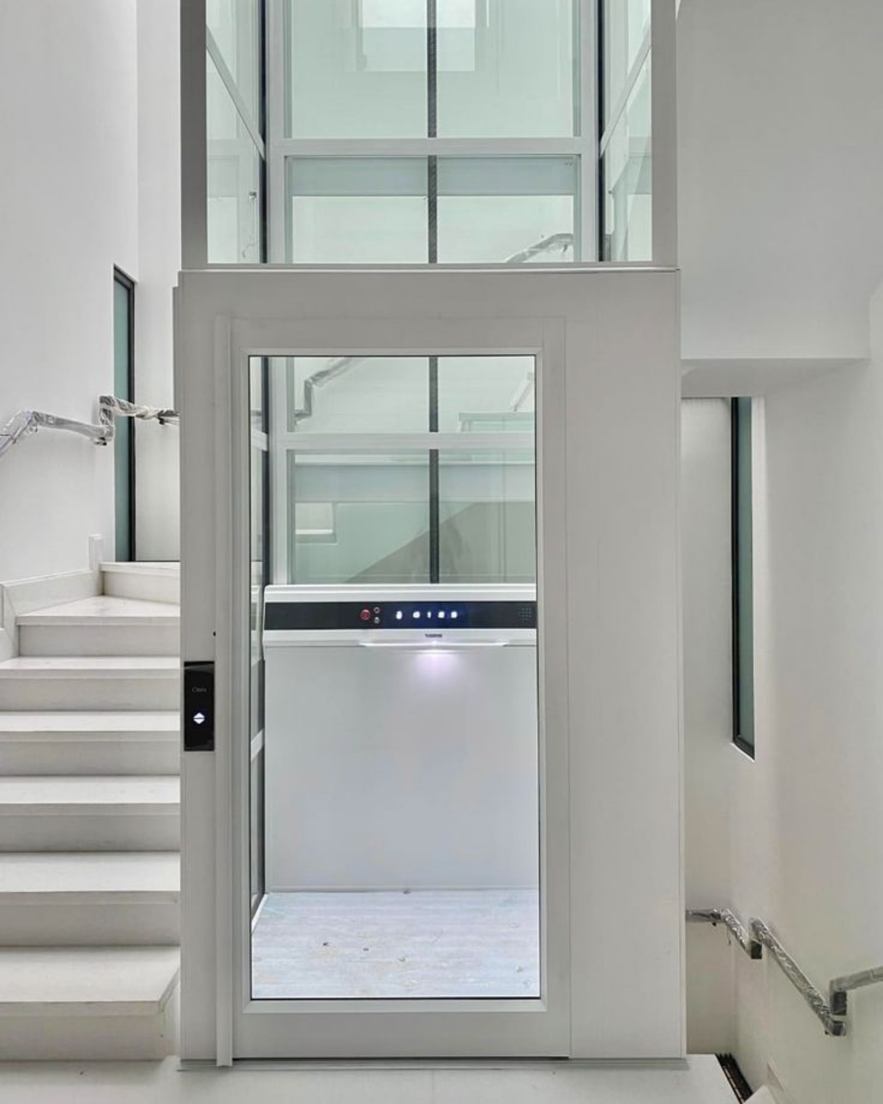 Elevador residencial de cristal