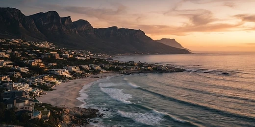 Cape Town at golden hour