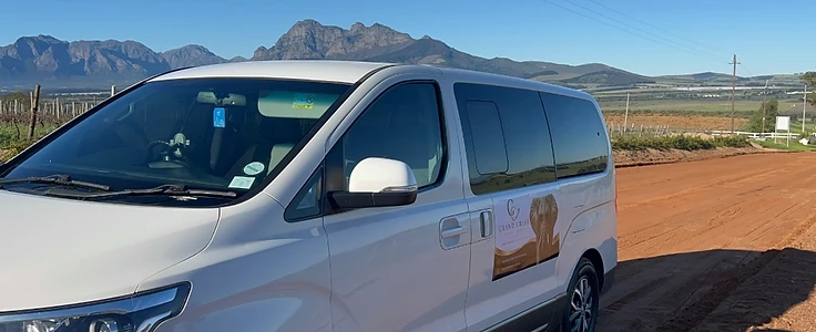 Grand Crest private vehicle on the Garden Route