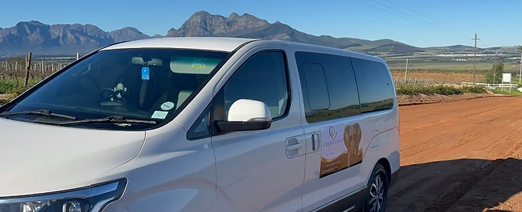 Grand Crest vehicle in the Cape Winelands