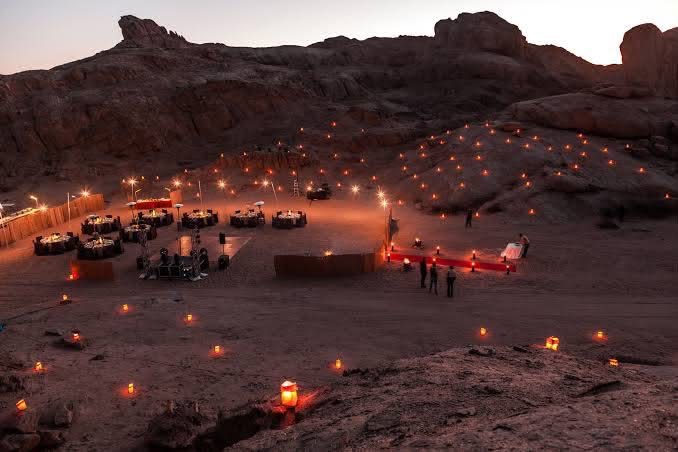Incentive trip — Under the stars