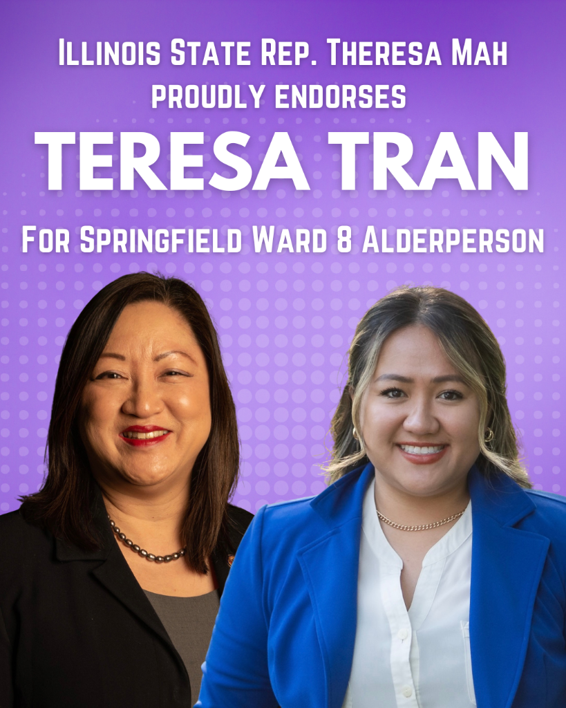 State Rep. Theresa Mah endorses Teresa Tran for Ward 8