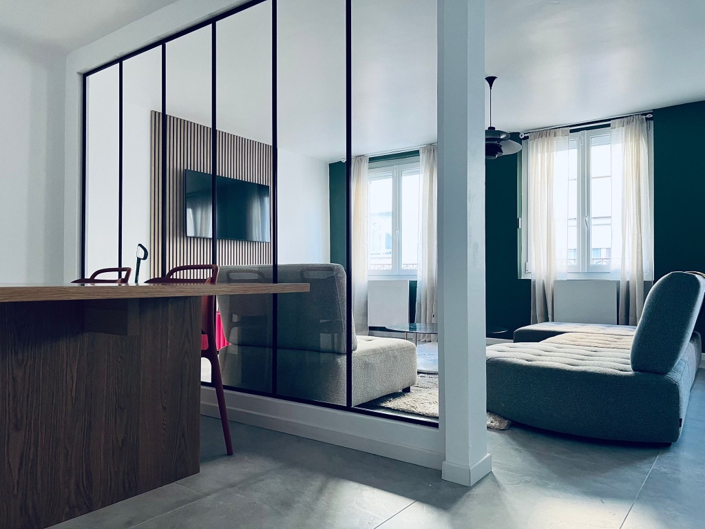 Salon modulaire et espace de vie