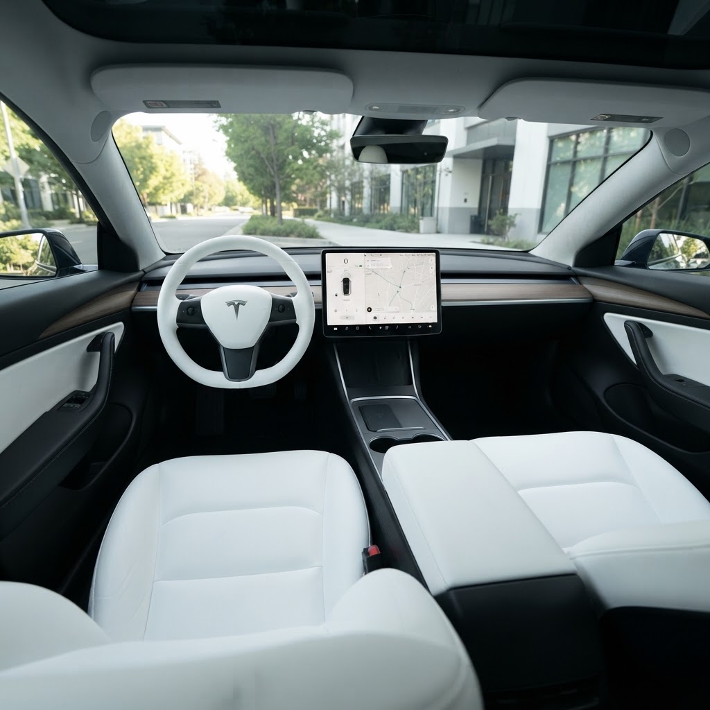 2021 Tesla Model 3 — 48 days on lot — showroom view 2