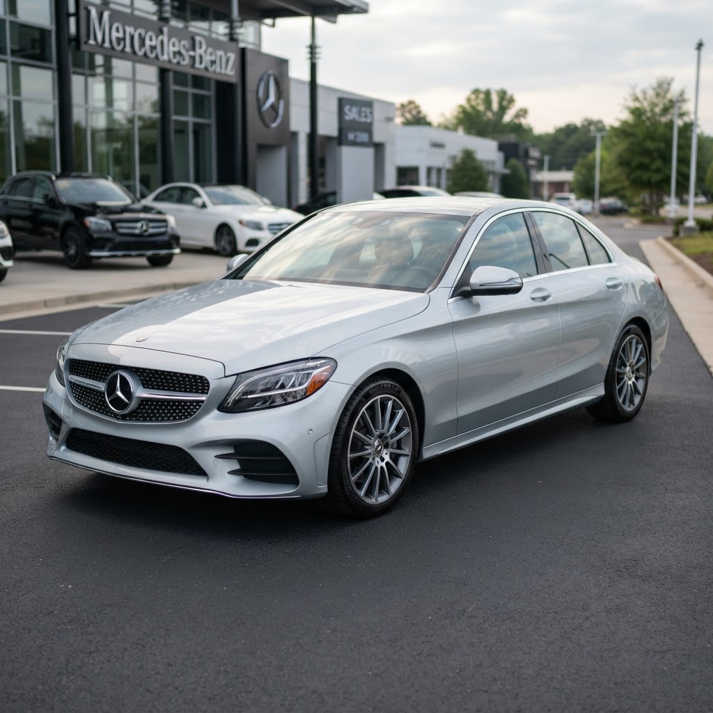 2019 Mercedes-Benz C 300 — 64 days on lot — showroom view 1