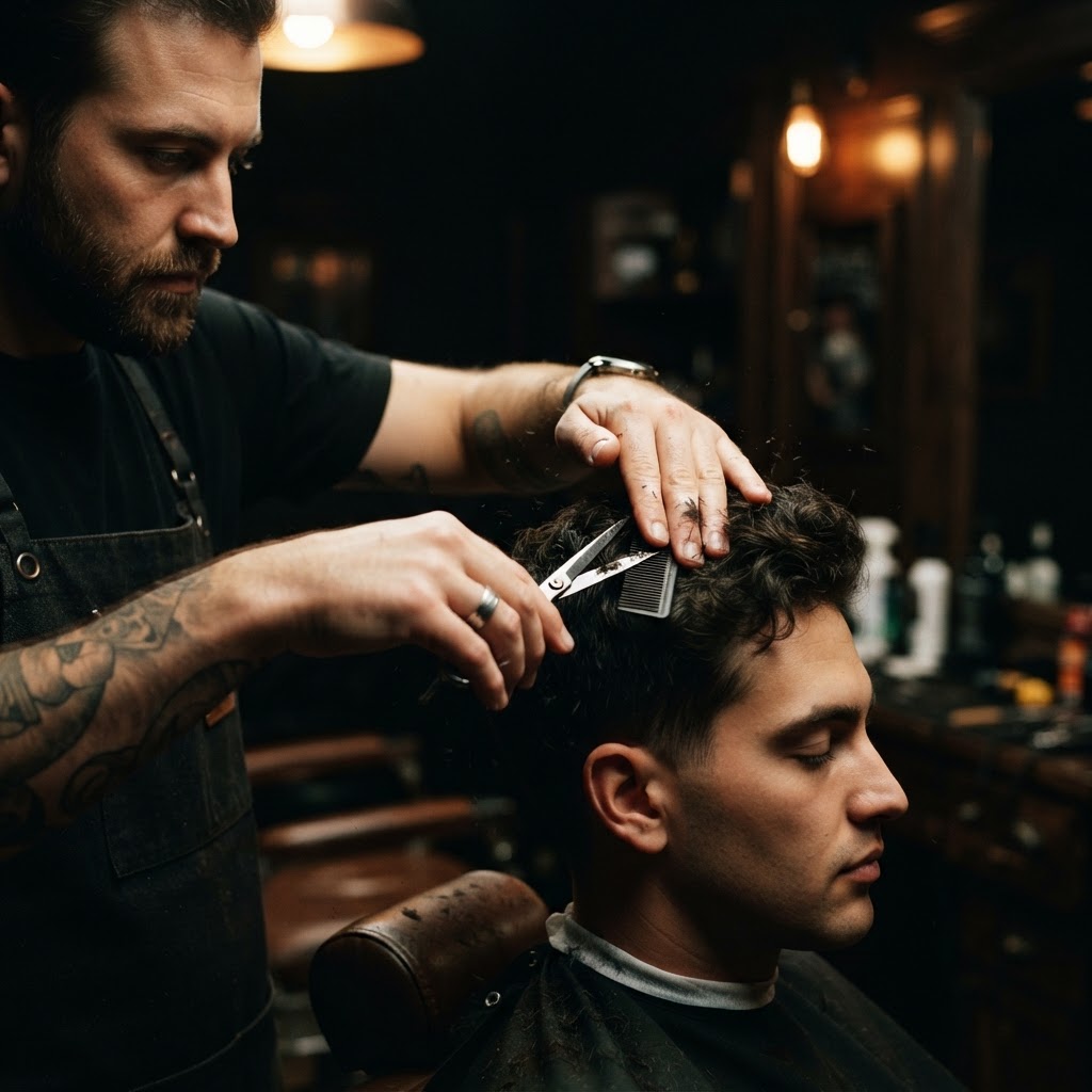 Corte de pelo, lavado y peinado