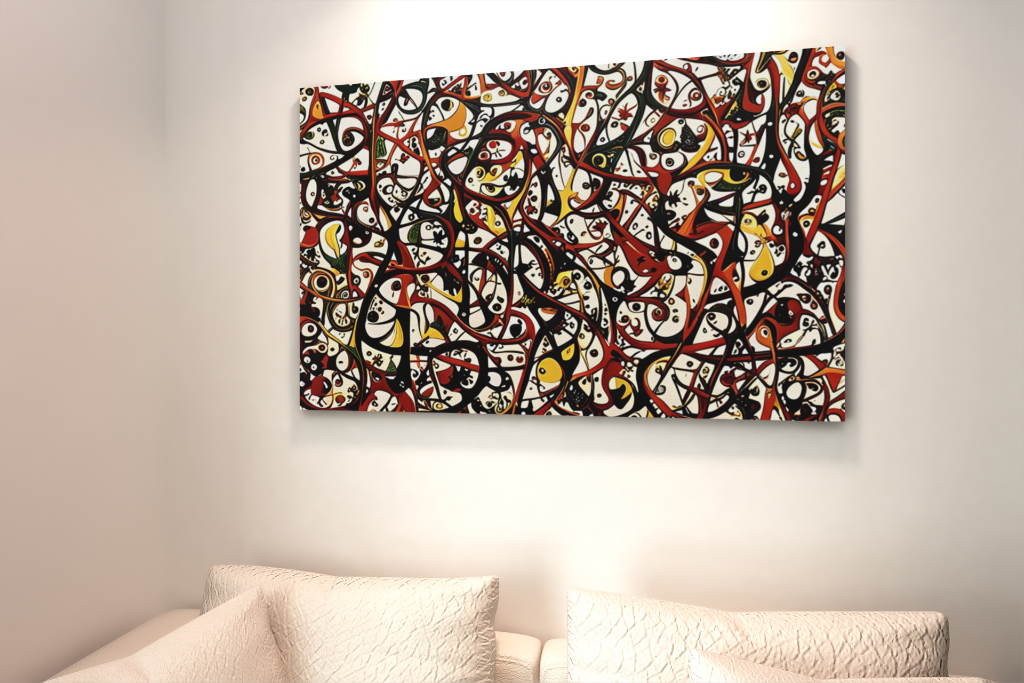 Drift Away — Abstract Digital Art Print