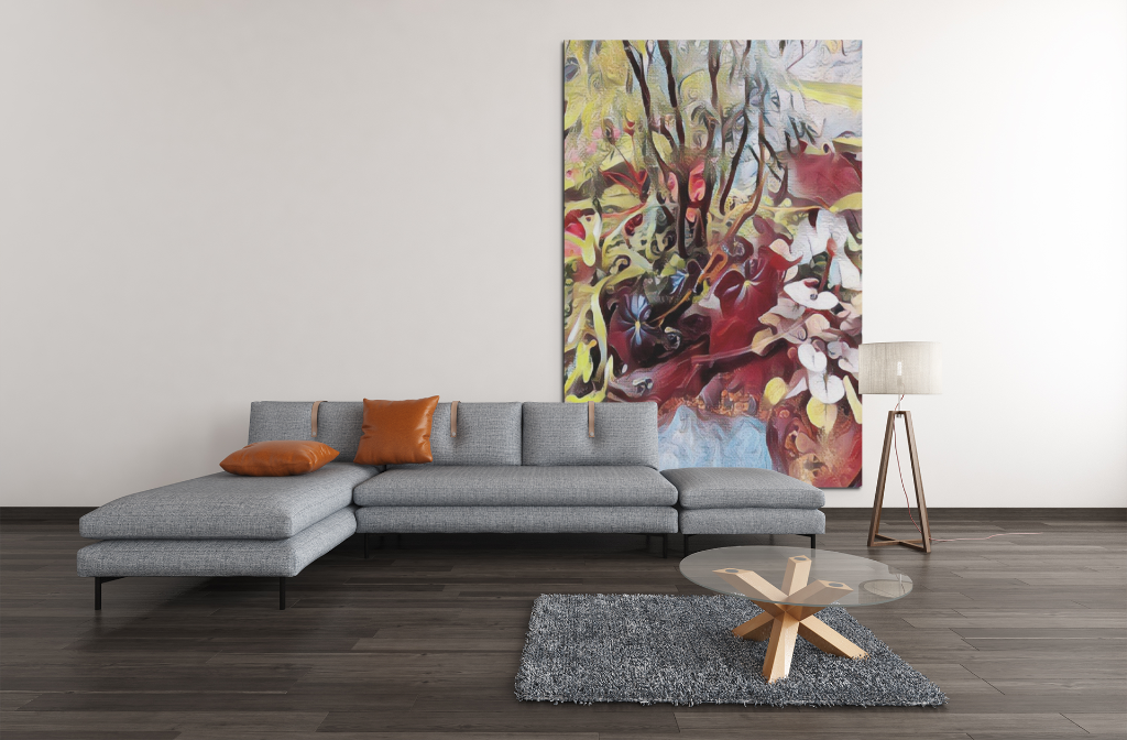 Wild Beauty — Abstract Digital Art Print