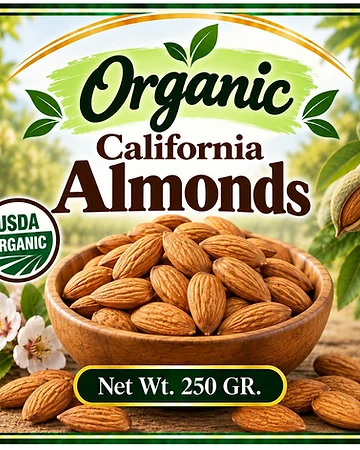 Almendras de California Orgánicas — UMA Natural Foods Costa Rica